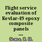 Flight service evaluation of Kevlar-49 epoxy composite panels in wide-bodied commercial transport aircraft tenth and final annual flight service report /