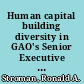 Human capital building diversity in GAO's Senior Executive Service : testimony before the Subcommittee on Federal Workforce, Postal Service, and the District of Columbia, Committee on Oversight and Government Reform, House of Representatives /