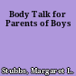 Body Talk for Parents of Boys
