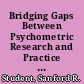 Bridging Gaps Between Psychometric Research and Practice in U.S. K-12 Education /