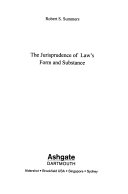 The jurisprudence of law's form and substance /