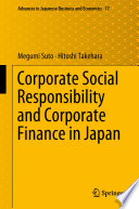 Corporate Social Responsibility and Corporate Finance in Japan /