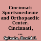 Cincinnati Sportsmedicine and Orthopaedic Center, Cincinnati, Ohio /