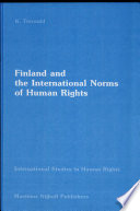 Finland and the international norms of human rights /