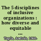 The 5 disciplines of inclusive organizations : how diverse and equitable enterprises will transform the world /