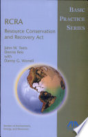 RCRA : Resource Conservation and Recovery Act /