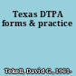 Texas DTPA forms & practice