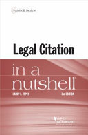 Legal citation in a nutshell /