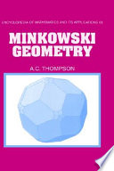 Minkowski geometry /