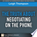 The truth about negotiating on the phone /