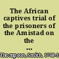 The African captives trial of the prisoners of the Amistad on the writ of habeas corpus, before the Circuit Court of the United States, for the district of Connecticut, at Hartford /