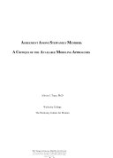 Agreement among stepfamily members : a critique of the available modeling approaches /