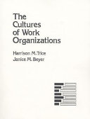 The cultures of work organizations /