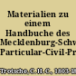 Materialien zu einem Handbuche des Mecklenburg-Schwerinschen Particular-Civil-Processes