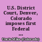U.S. District Court, Denver, Colorado imposes first Federal marihuana law penalties : compilation of publications, interviews, criminal files and photographs of Moses Baca & Samuel Caldwell /