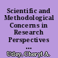 Scientific and Methodological Concerns in Research Perspectives for Multicultural Learners /