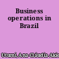 Business operations in Brazil