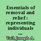 Essentials of removal and relief : representing individuals in immigration proceedings /