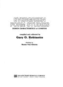 Evergreen form studies : design characteristics of conifers /