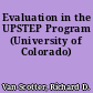 Evaluation in the UPSTEP Program (University of Colorado)