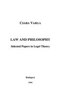 Law and philosophy : selected papers in legal theory /