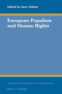 European populism and human rights /