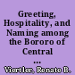 Greeting, Hospitality, and Naming among the Bororo of Central Brazil. Working Papers in Sociolinguistics Number 37