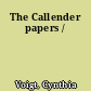 The Callender papers /