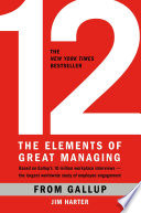 12 : the elements of great managing /