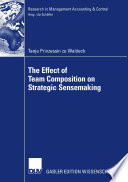 The effect of team composition on strategic sensemaking