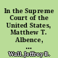 In the Supreme Court of the United States, Matthew T. Albence, et al., petitioners, v. Maria Angelica Guzman Chavez, et al on writ of certiorari to the United States Court of Appeals for the Fourth Circuit : brief for the petitioners /