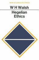 Hegelian ethics /