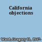 California objections