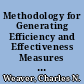 Methodology for Generating Efficiency and Effectiveness Measures (MGEEM) : a guide for the development and aggregation of mission effectiveness charts /