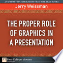The proper role of graphics in a presentation /