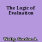 The Logic of Evaluation