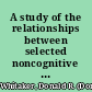 A study of the relationships between selected noncognitive factors and the problem solving performance of fourth grade children /