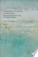 Anglophone verse novels as gutter texts : postcolonial literature and the politics of gaps /