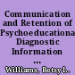 Communication and Retention of Psychoeducational Diagnostic Information in Parent Conferences