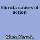 Florida causes of action