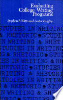 Evaluating college writing programs /