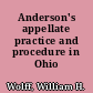 Anderson's appellate practice and procedure in Ohio