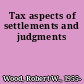 Tax aspects of settlements and judgments