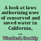 A look at laws authorizing uses of conserved and saved water in California, Montana, Oregon, and Washington /