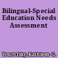 Bilingual-Special Education Needs Assessment