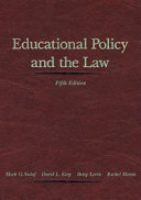 Educational policy and the law /