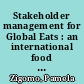 Stakeholder management for Global Eats : an international food festival in Wales /